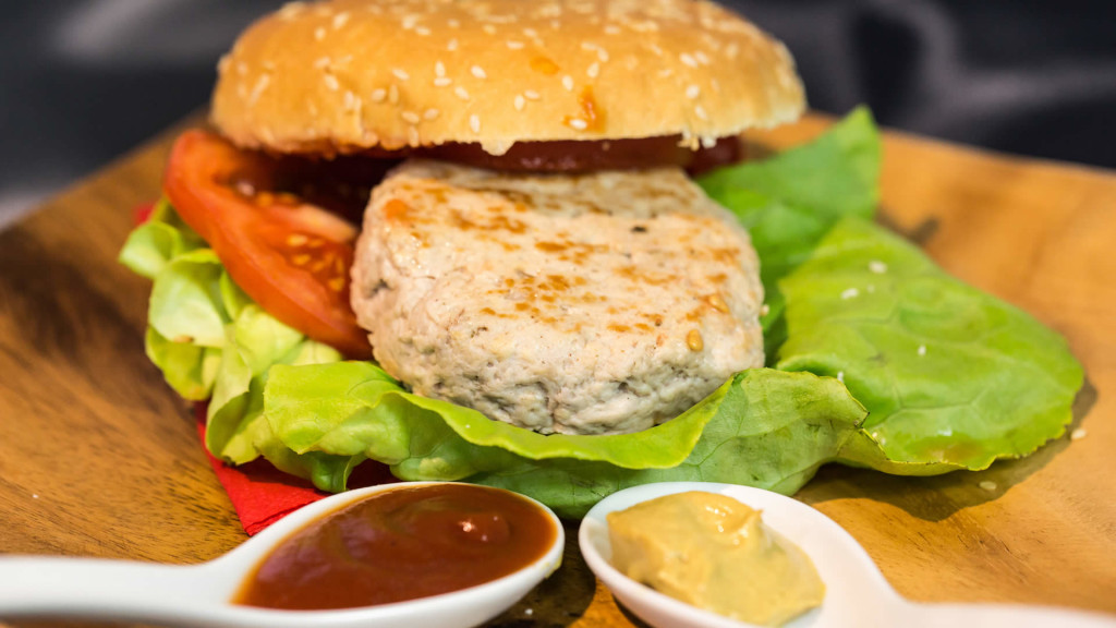 HAMBURGER DI TACCHINO AL BARBECUE