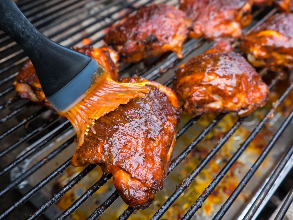 COSCE DI POLLO AL BARBECUE