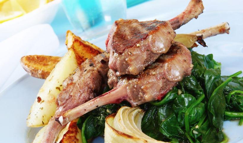 pork-meat-with-potatoes-and-green