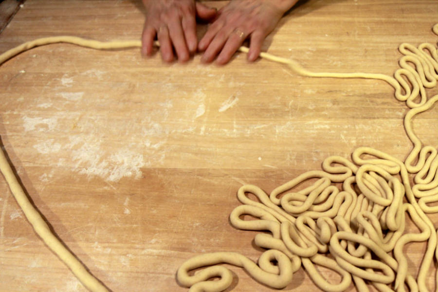 MANGIARE IN MONTAGNA - MACCHERONI ABRUZZESI