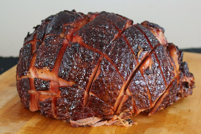 PROSCIUTTO DI MAIALE AL BARBECUE CARAMELLATO ALL'ARANCIA