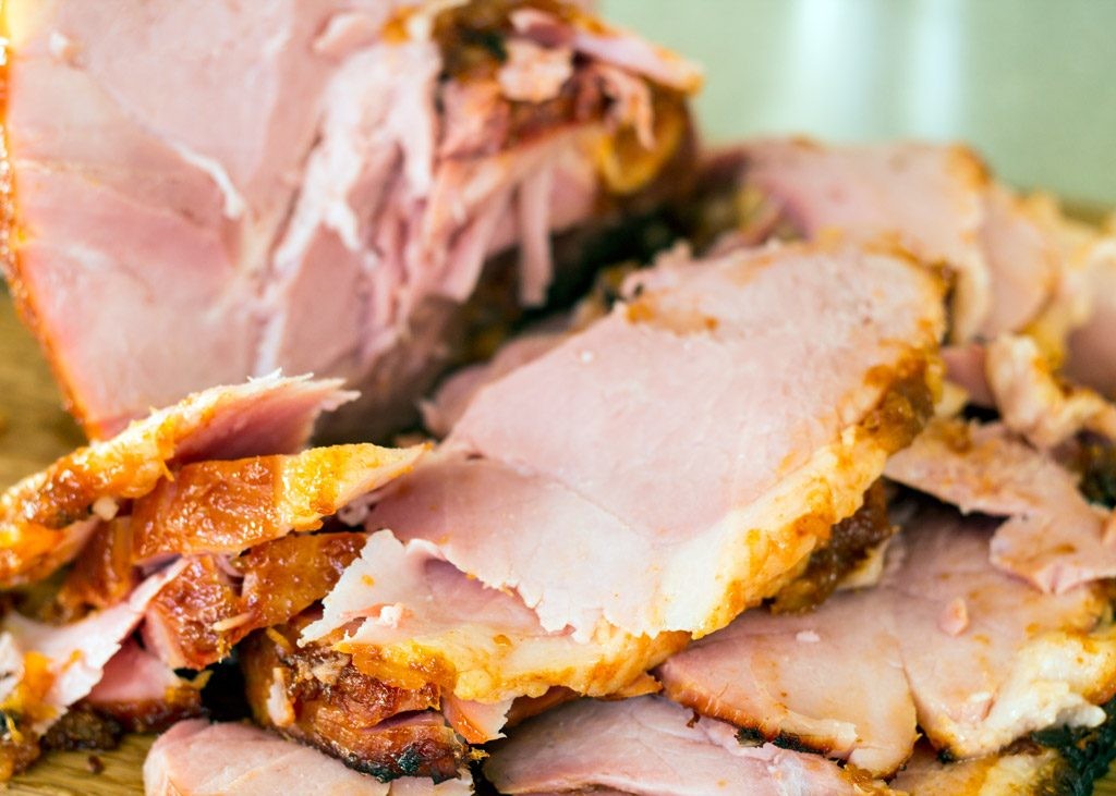 PROSCIUTTO DI MAIALE AL BARBECUE CARAMELLATO ALL'ARANCIA