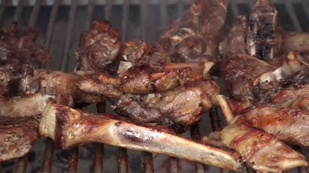 agnello al bbq