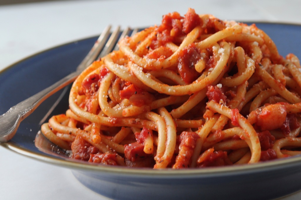 Bucatini all'amatriciana