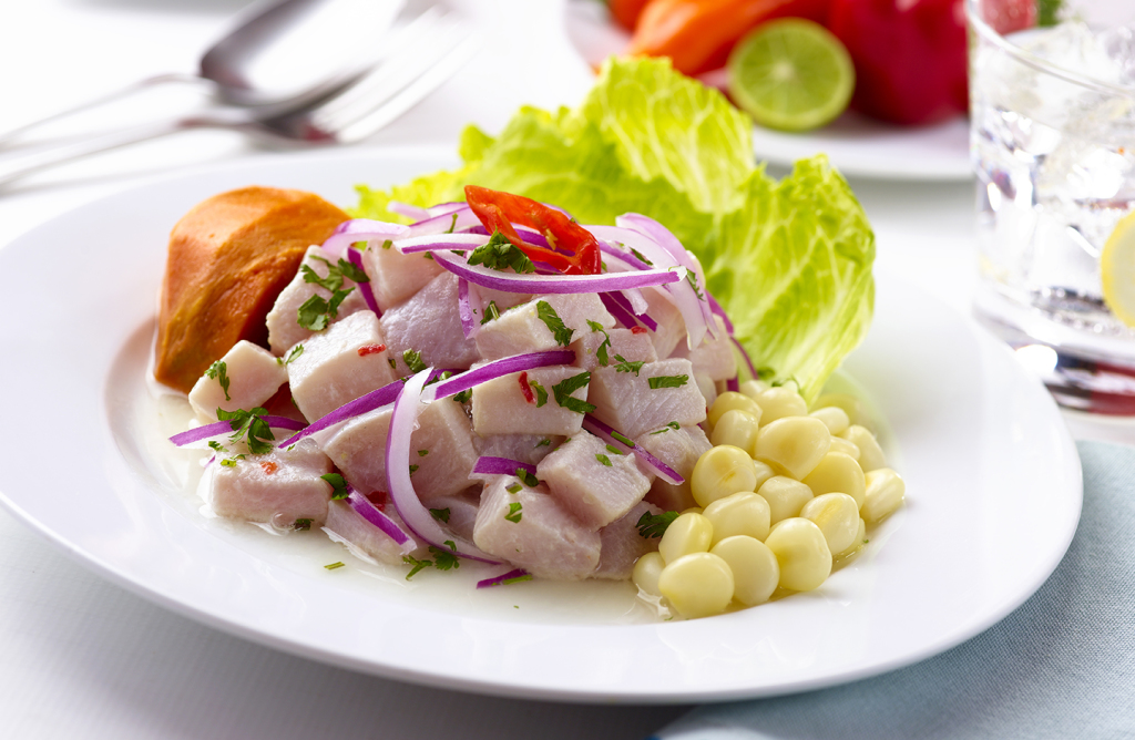 Ceviche a base di pesce