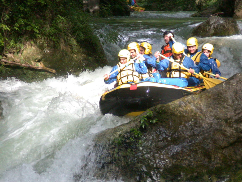 rafting sul fiume Nera