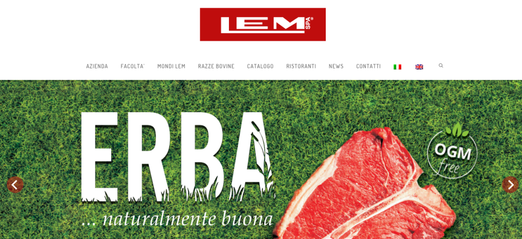 Homepage Lemcarni.it