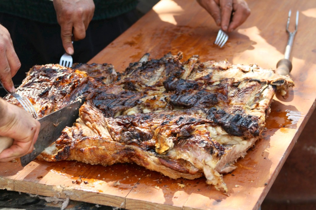 Asado il taglio finale