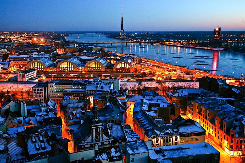 Riga capitale della Lettonia