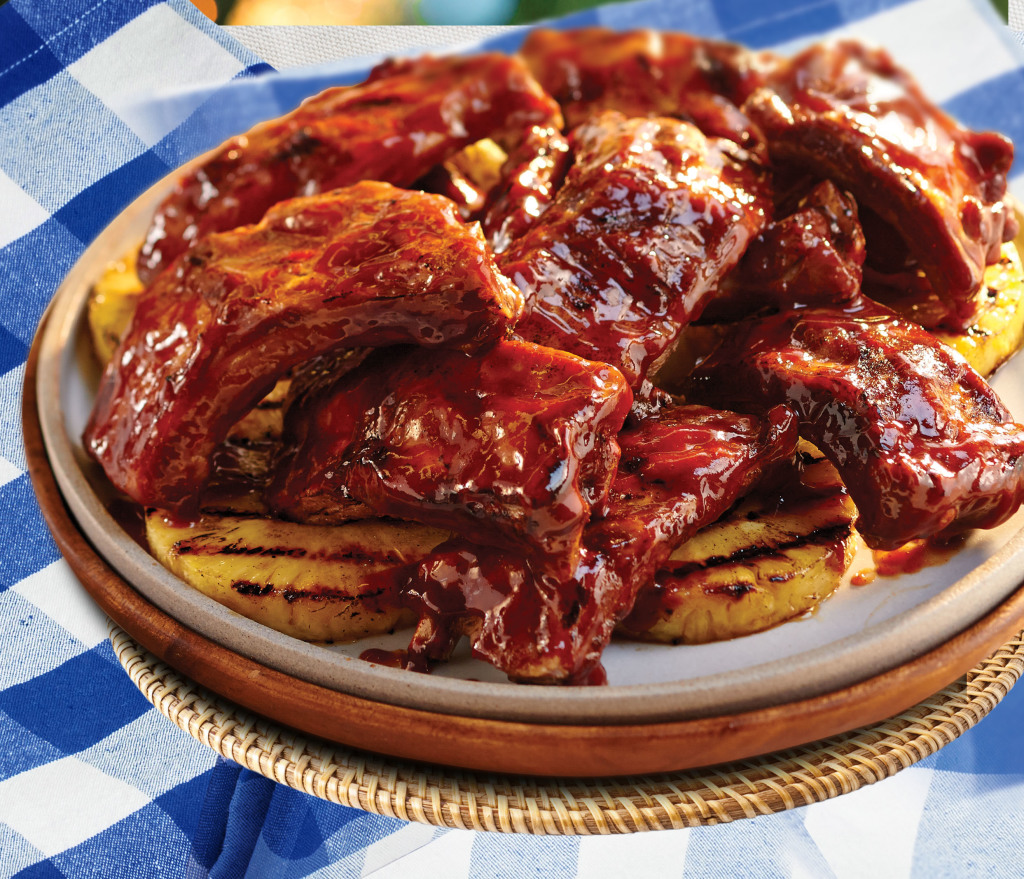 barbecue in europa - maple ribs