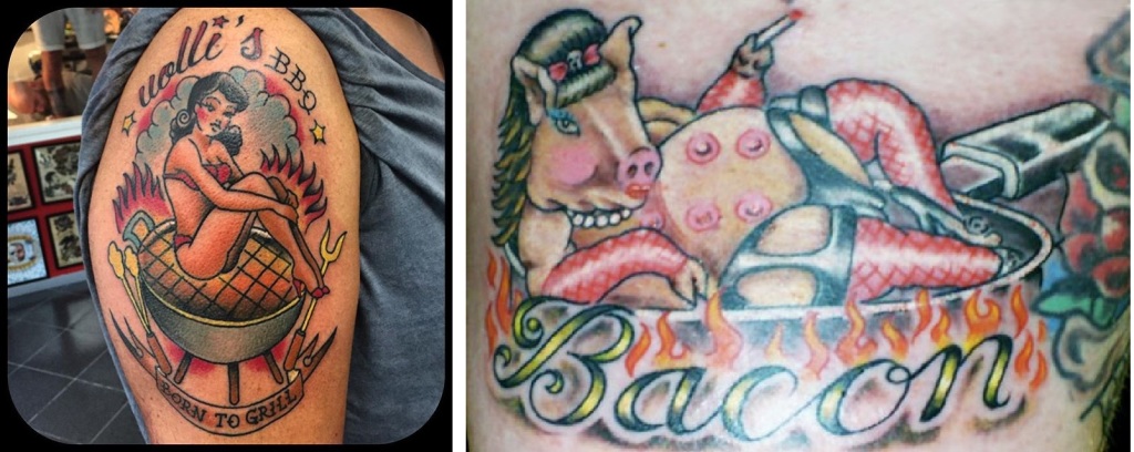 TATTOO BARBECUE: PIN UP E PIG UP