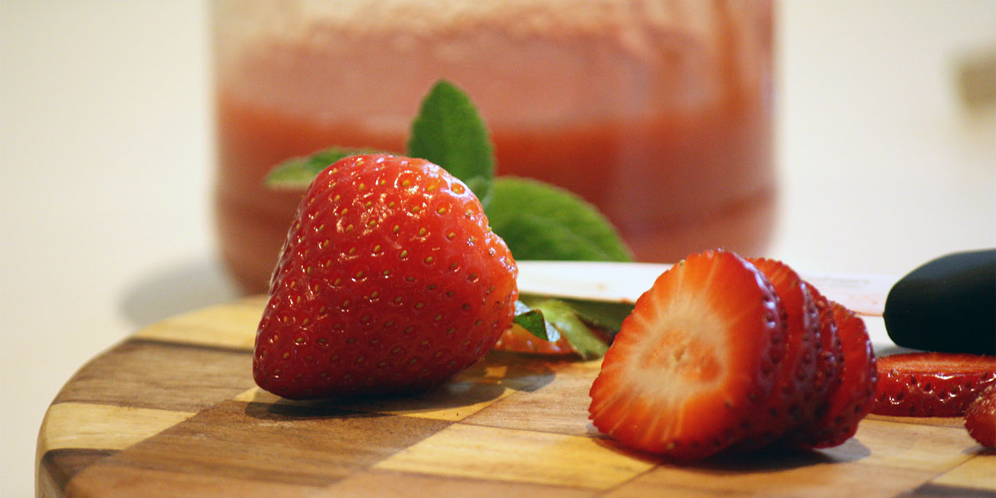 FRAGOLE SULLA GRIGLIA