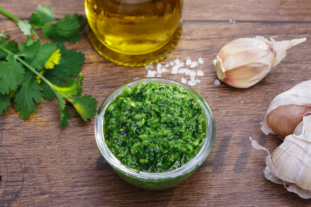 FILETTO AL BARBECUE - PESTO DI PREZZEMOLO