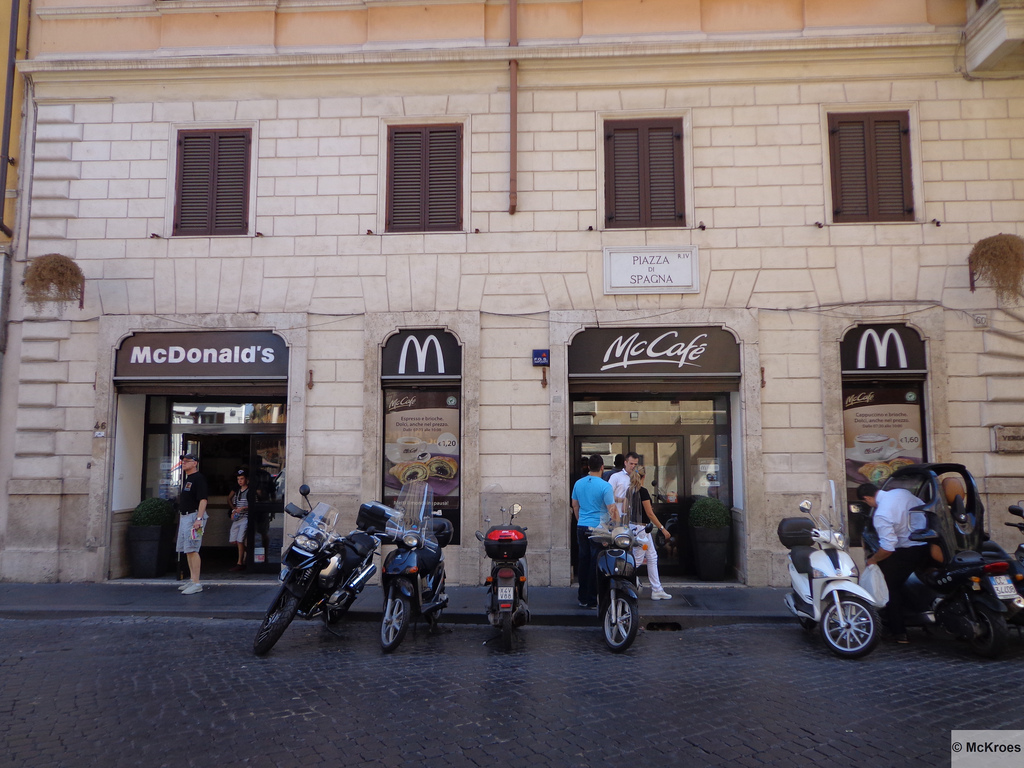 MCDONALD'S A ROMA, PIAZZA DI SPAGNA
