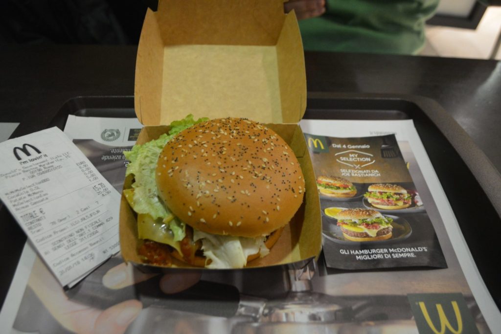 HAMBURGER DI MC DONALD'S - BBQ