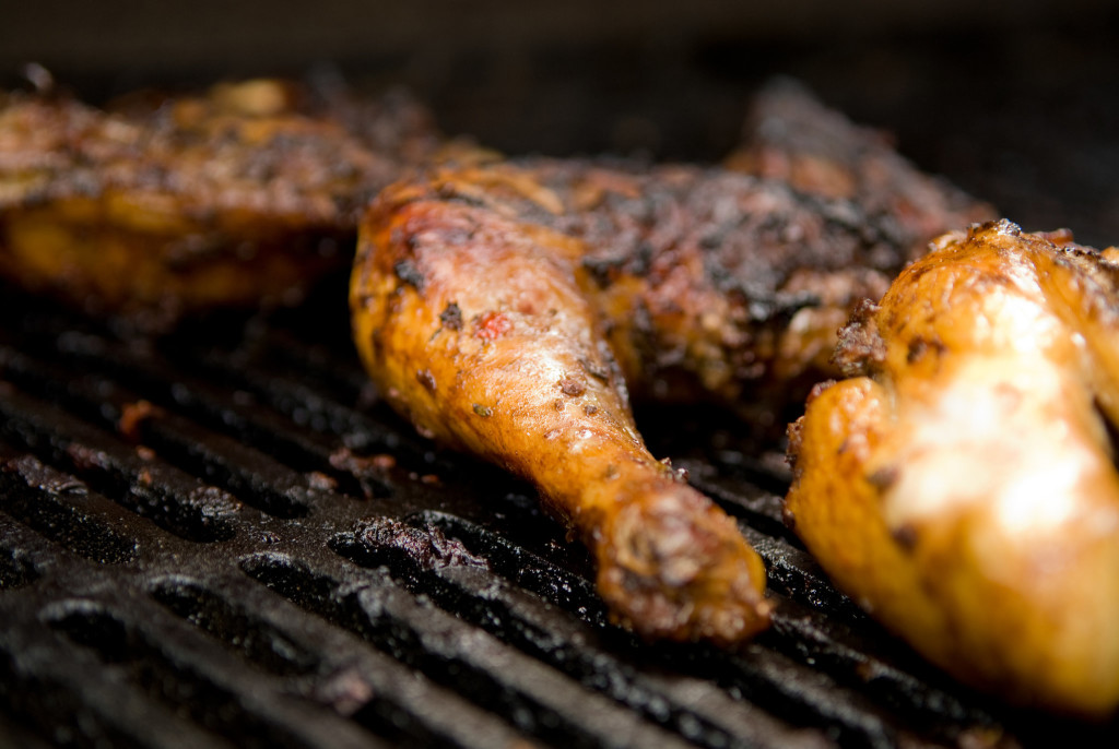 COSCE DI POLLO AL BARBECUE