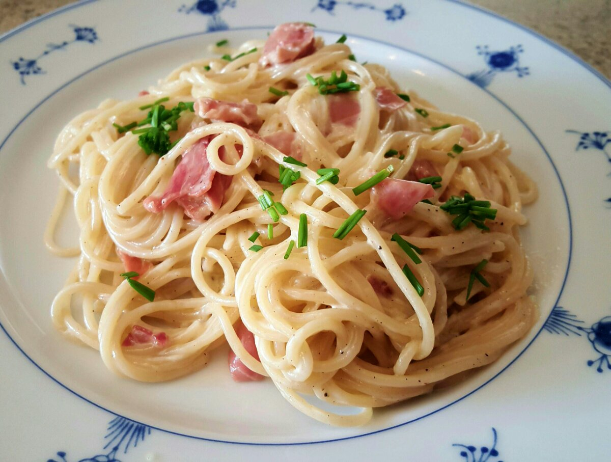 PASTA E SALUMI: LINGUINE CON COPPA DI PARMA IGP