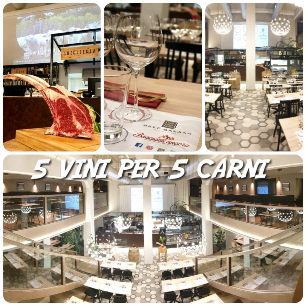 evento 5 vini