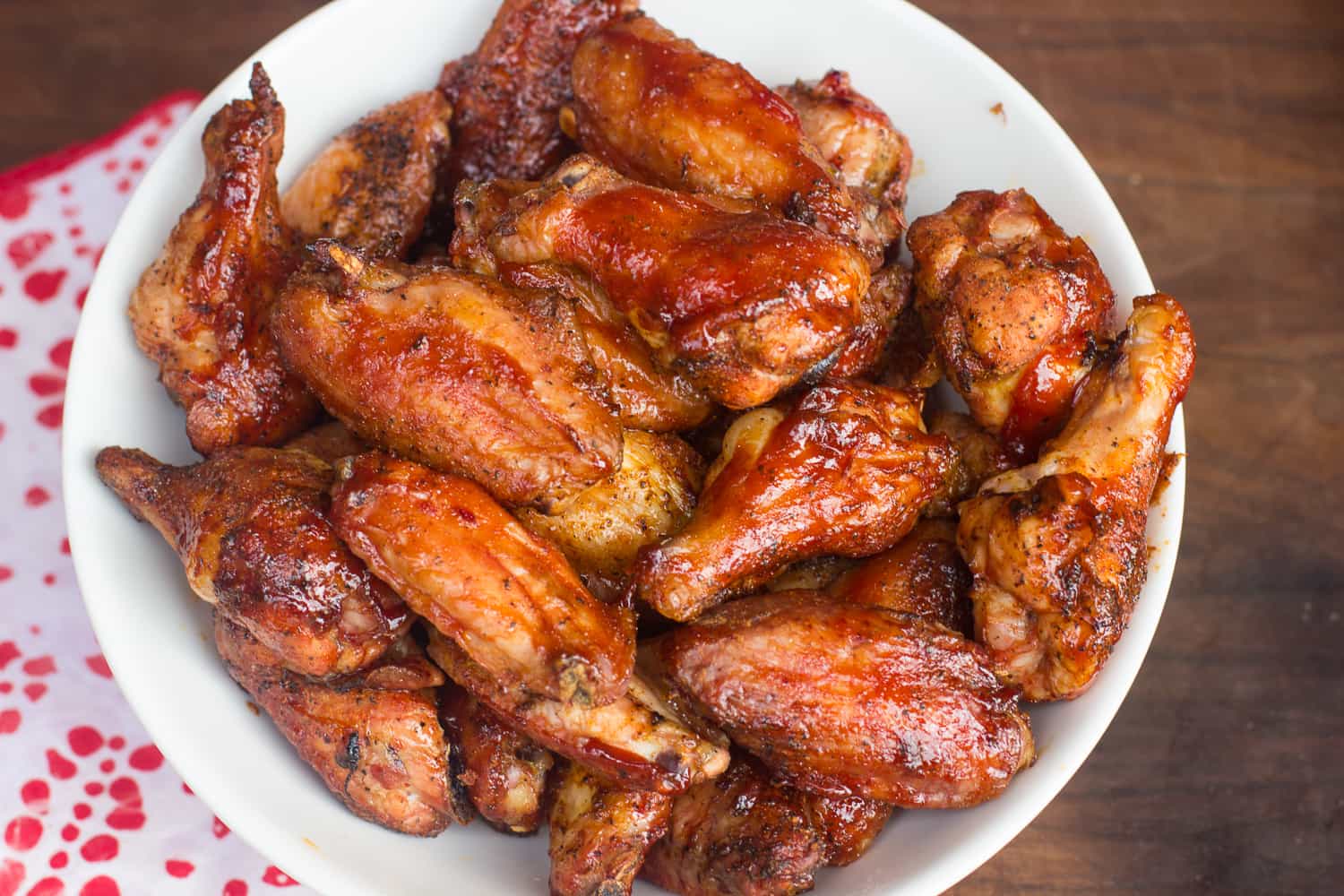 How to grill chicken wings