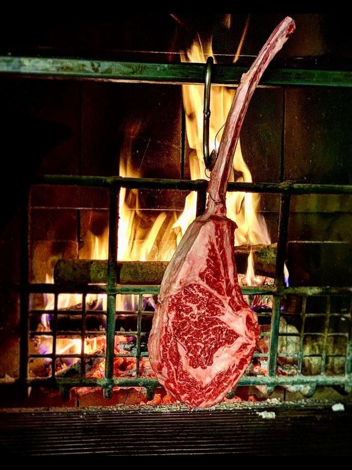 hanging steak
